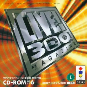 Live! 3DO Magazine - CD-Rom 6 [3DO - Used Good Condition]