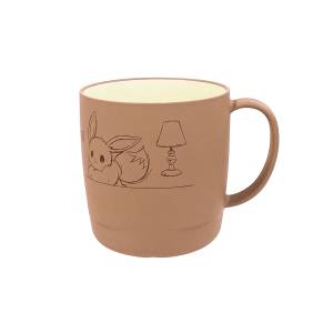 Pokémon: Relaxing Mofu Mofu Eevee - Stacking Cup (300ml) [The Pokémon Company]
