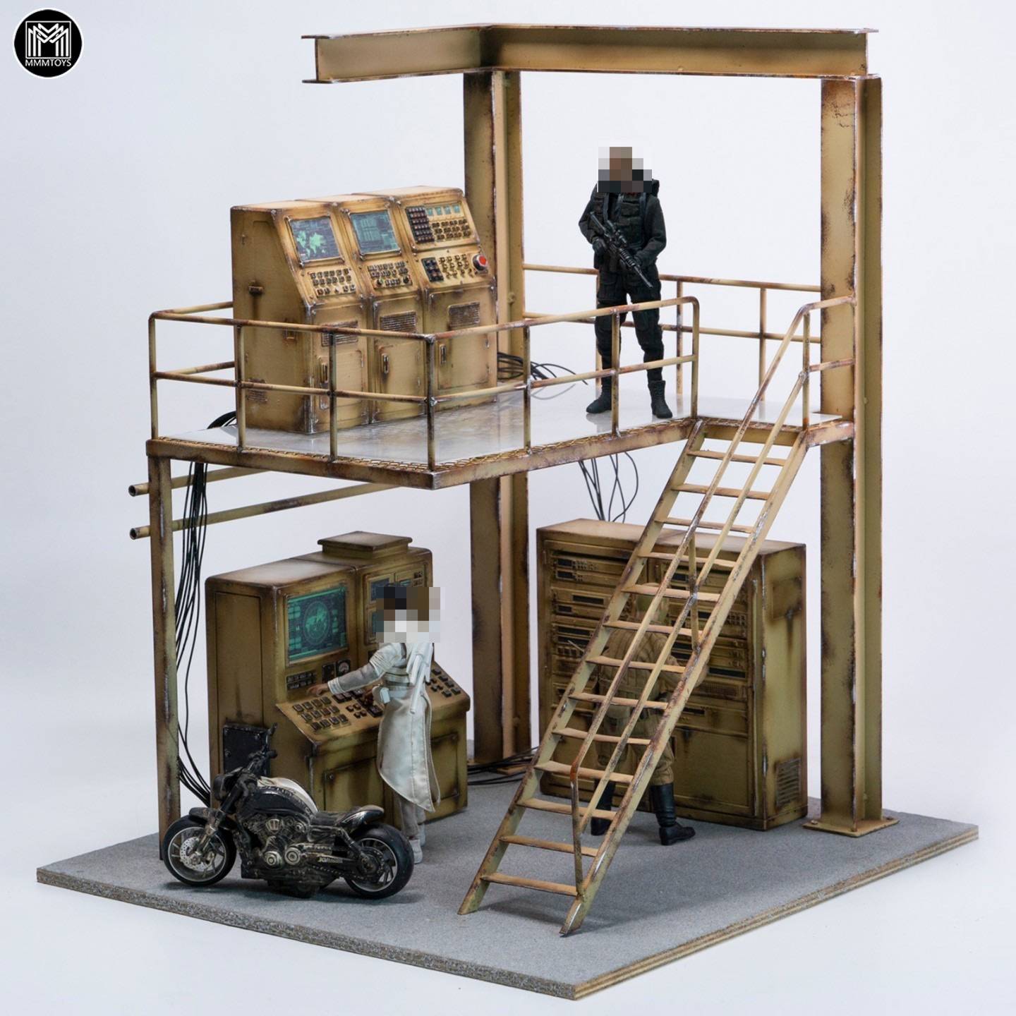 Diorama: Platform Kontrol Relay 1/12 [MMM Toys]
