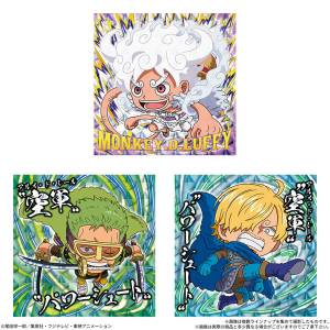 Shokugan: One Piece Sticker & Wafer - Niformation Great Pirate LOG.16 (20 Packs Box) [Bandai]