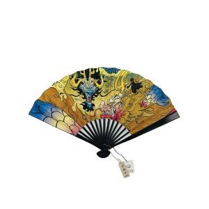 Jump Store X Hakushido: One Piece - Kaido vs. Momonosuke Folding Fan (Limited Edition) [Shueisha]