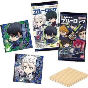 Shokugan: Blue Lock Niformation Sticker & Wafer (20 Packs Box) [Bandai]