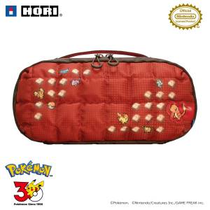 Nintendo Switch 2: Pokemon Quilted Medium Pouch (Pixel - Red - Ver.) [Hori]