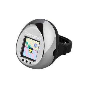 Tamagotchi: Tamagotchi Ring - Black & Metallic Silver (Limited Edition) [Bandai]