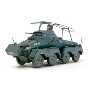 Military Miniature Series No.74: German 8-Wheeled Heavy Armored Car Sd. Kfz. 232 1/48 (Plastic Model) [Tamiya]