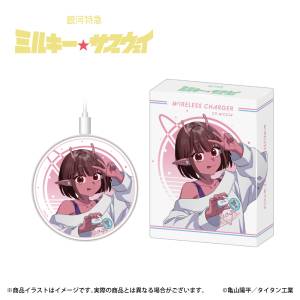 Milky☆Subway The Galactic Limited Express: Chiharu Voice-Enabled Wireless Charger CP-WC01A (Limited Edition) [Onkyo Direct]