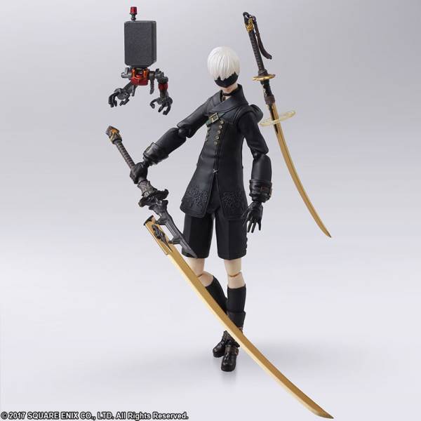 New Square Enix NieR RepliCant BRING ARTS NieR & Emil PVC figure From Japan