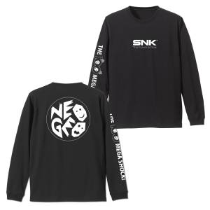 NEOGEO: Ribbed Long Sleeve Black T-Shirt (L) [COSPA]