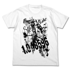 Steins Gate: White T-Shirt (XL) [COSPA]
