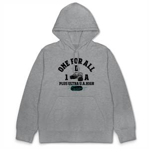My Hero Academia: Izuku Midoriya - Mix Gray Pullover Hoodie (L) [COSPA]
