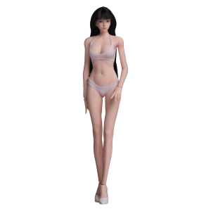 Korean Idol Girl: Silicone Female Body + Head 1/6 - Pink & White Ver. [Puzzle Toys]