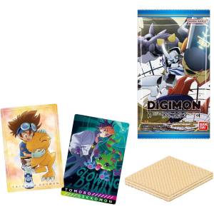 Shokugan: Digimon - Visual Art Card & Wafers (20 Packs Box) [Bandai]