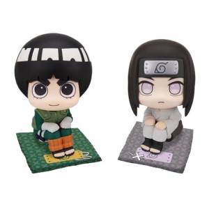 Look Up: Naruto Shippuden - Rock Lee & Neji Hyuga (Limited + Bonus) [MegaHouse]