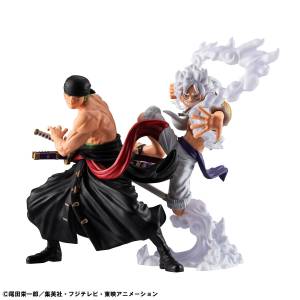 One Piece: Luffy (Gear 5) & Zoro - WALLSTAR (Limited + Bonus) [MegaHouse]