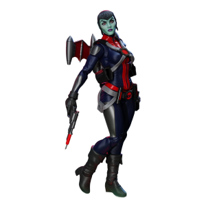 Mercy Zaleska the Vampilon Secret Agent 1/12 - Epic HACKS Action Figure [Boss Fight Studio]