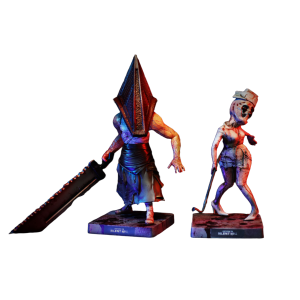 Return to Silent Hill: Pyramid Head & Bubble Head Nurse - DefoStyle Figure [Star Ace Toys]