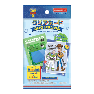 Toy Story 5: Clear Card & Gum (18 Pack Box) [Ensky]