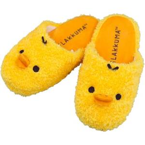 Rilakkuma: Kiiroitori Plush Slippers [San-X]