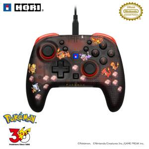 Nintendo Switch 2: Pokémon Pixel Art - Wired Horipad TURBO (Pixel - Red - Ver.) [Hori]