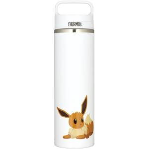 Pokémon: Eevee - Vacuum Insulated Bottle with Carrying Handle (600ml) White JOW-600PK [Thermos]