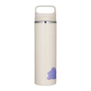 Pokémon: Ditto - Vacuum Insulated Bottle with Carrying Handle (600ml) Beige Gray JOW-600PK [Thermos]
