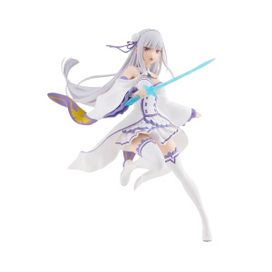 Re:Zero Starting Life in Another World: Emilia - Royal Candidates and Knight Figures (Emilia's Camp) (2nd Hand) [FuRyu]