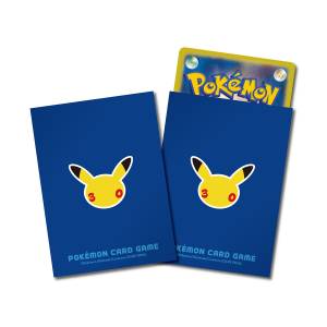 Pokémon Limited Deck Sleeves – 6 Designs Pokémon Card Game: 30th Anniversary Design Deck Shield - 64