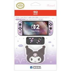 Nintendo Switch 2: Kuromi Decoration Kit + Plush Toy NSX-238 [Hori x Sanrio]