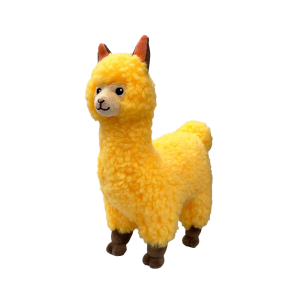 Final Fantasy XIV: Golden Alpaca - Glitter Sticker Plush Toy [Square Enix]