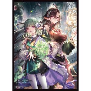 Shadowverse: Worlds Beyond -  Verdilia & Castelle, Sisters (No. MT2455) (65 Cards Sleeves) [Movic]