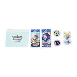 Pokémon TCG POCKET: Celestial Guardians Solgaleo & Lunala Sticker Set & Pouch (Limited Edition) [The Pokémon Company]