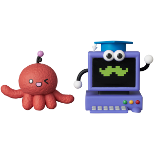 Educational TV: Paul & The Professor (UDF No.992) [Medicom Toy]