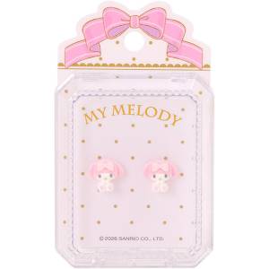 Sanrio Characters: My Melody Flocked Earrings [Sanrio]
