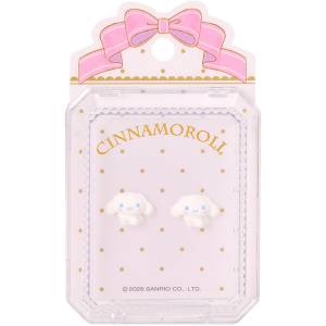 Sanrio Characters: Cinnamoroll Flocked Earrings [Sanrio]