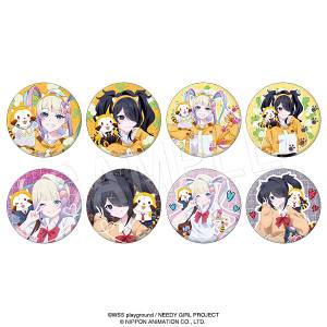 NEEDYGIRL OVERDOSE x Rascal: Trading Glitter Can Badge (8 Packs Box) [Chugai Mining]