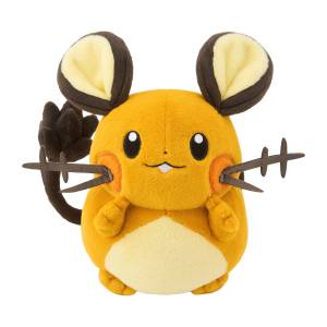 Pokémon: Give me some electricity - Dedenne Life-size Door Stopper Plush  (Limited Edition) [The Pokémon Company]