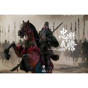 Three Kingdoms Heroes Series: Guan Yu & Red Hare 1/6 - Action Figure (DX Edition) [FYJ Studio]