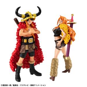 One Piece Elbaph Arc: Monkey D. Luffy & Nami - WALLSTAR (Limited + Bonus) [MegaHouse]