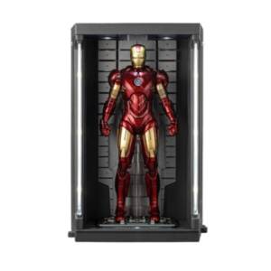 MARVEL Avengers: Iron Man Mk.4 - 7-inch Action Figure + Hall of Armor Set [ZD Toys]