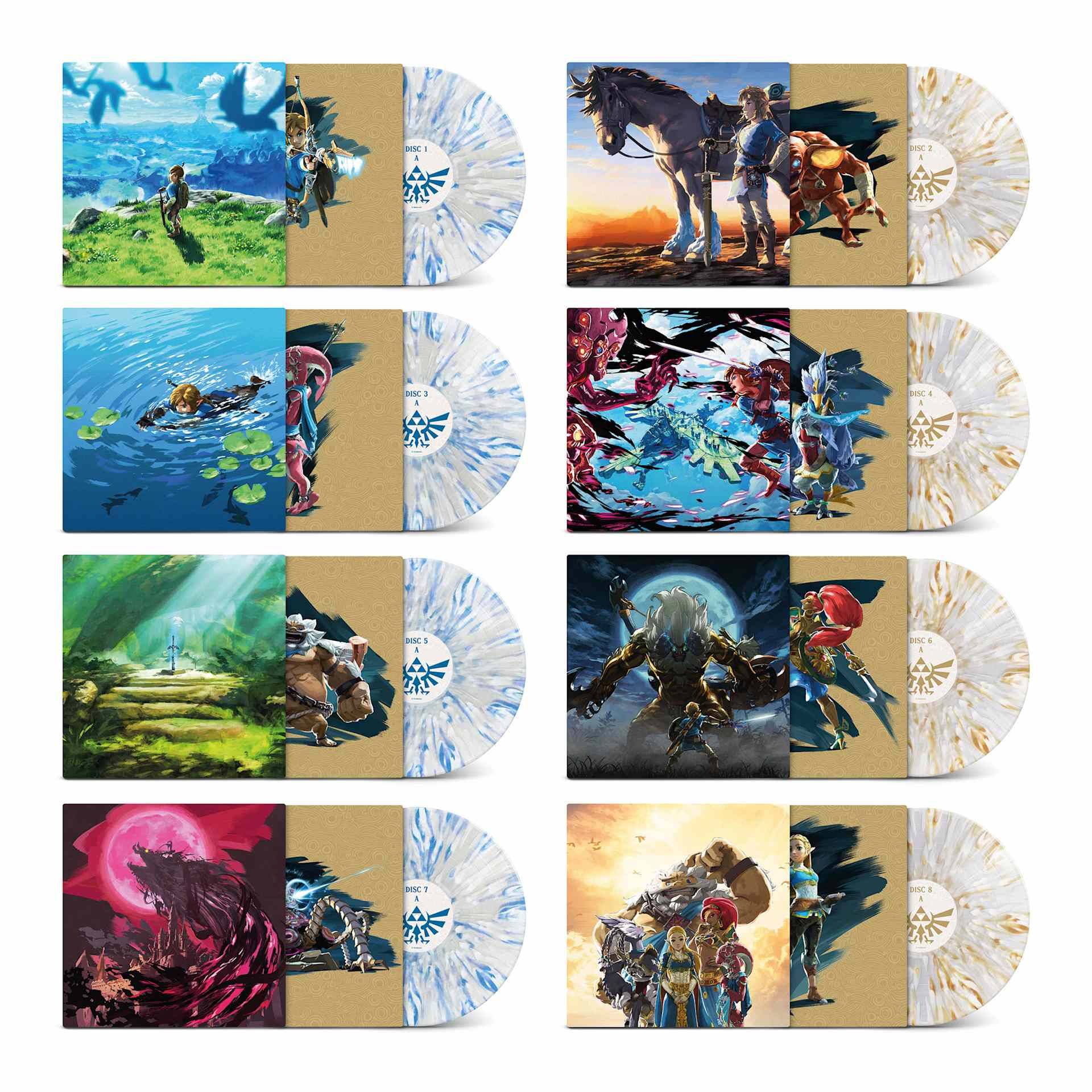 The Legend of Zelda: Breath of the Wild - Deluxe Vinyl Box Set 8LP