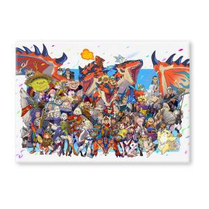Monster Hunter Stories: 10th Anniversary Art Character Fine Board [Capcom]