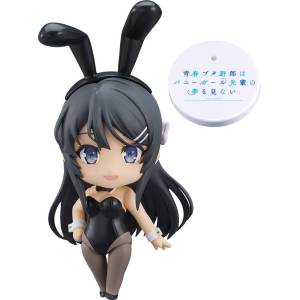 Nendoroid 2417: Rascal Does Not Dream of Bunny Girl Senpai - Mai Sakurajima (Bunny Girl) (Limited + Bonus) [Good Smile Company]