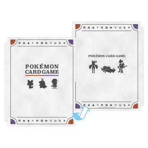 Pokémon Card Game: Paldea - Card Collection Binder Refill (10 Pages) (Limited Edition) [The Pokémon Company]