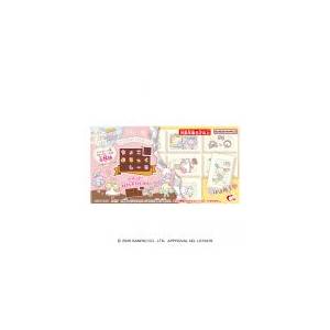 Shokugan: Sanrio Characters' Cheeristails - Chocoblock Sticker & Gum (8 Pack Box) [Heart]