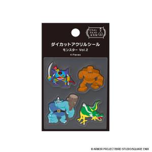 Dragon Quest: Monsters Vol.2 - Die-Cut Acrylic Sticker Collection [Square Enix]