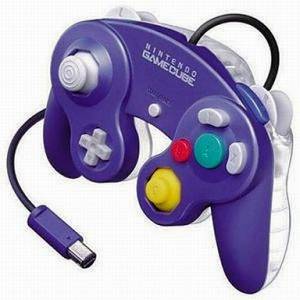 Game Cube Controller - Violet & Clear [NGC - used / loose]