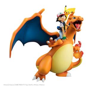 Pokemon - Satoshi /  Ash & Pikachu Lizardon / Charizard Reissue [G.E.M.]