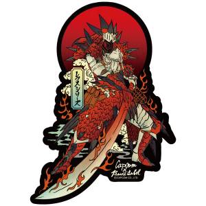 CAPCOM x B-SIDE LABEL Sticker - Monster Hunter: World - Rathalos Armor (Male) [Goods]
