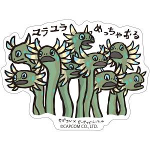 CAPCOM x B-SIDE LABEL Sticker - Monster Hunter: World -Yurayura Meccha Oru. [Goods]