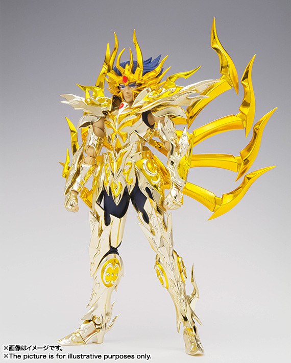 Saint Seiya Myth Cloth EX - Cancer Death Mask (God Cloth / Soul of Gold) [Bandai] [Used]